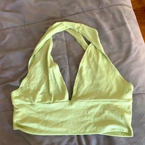 Light green crop